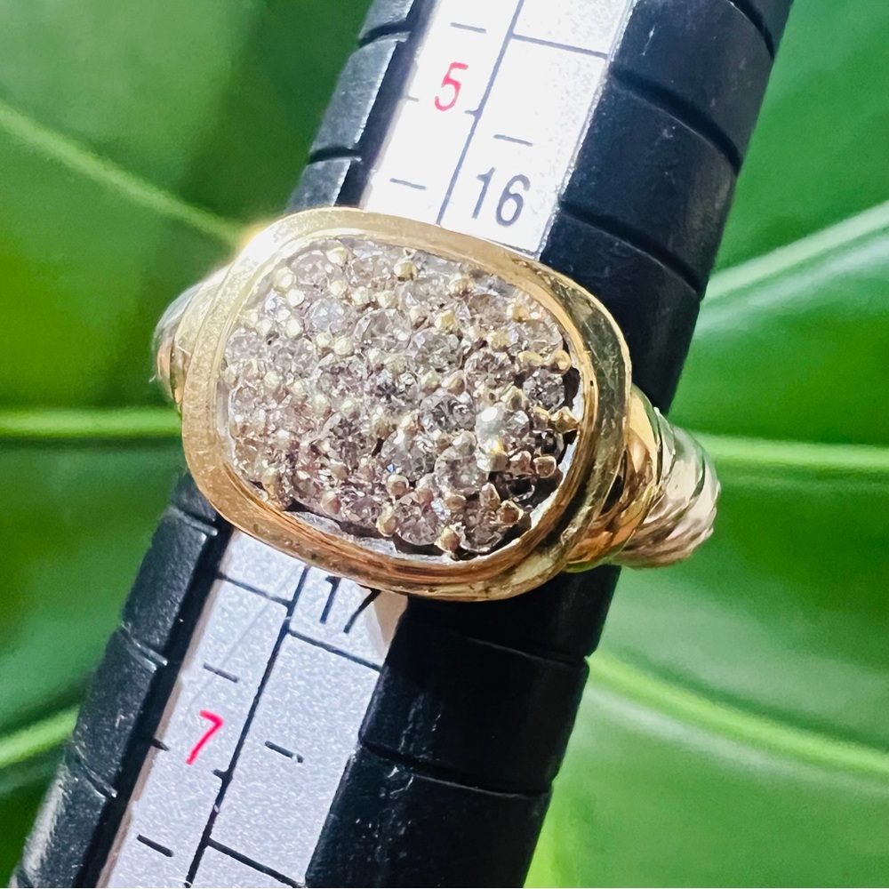 ❤️ David Yurman Noblesse Ring with Diamonds Sz 6 - Picture 12 of 12